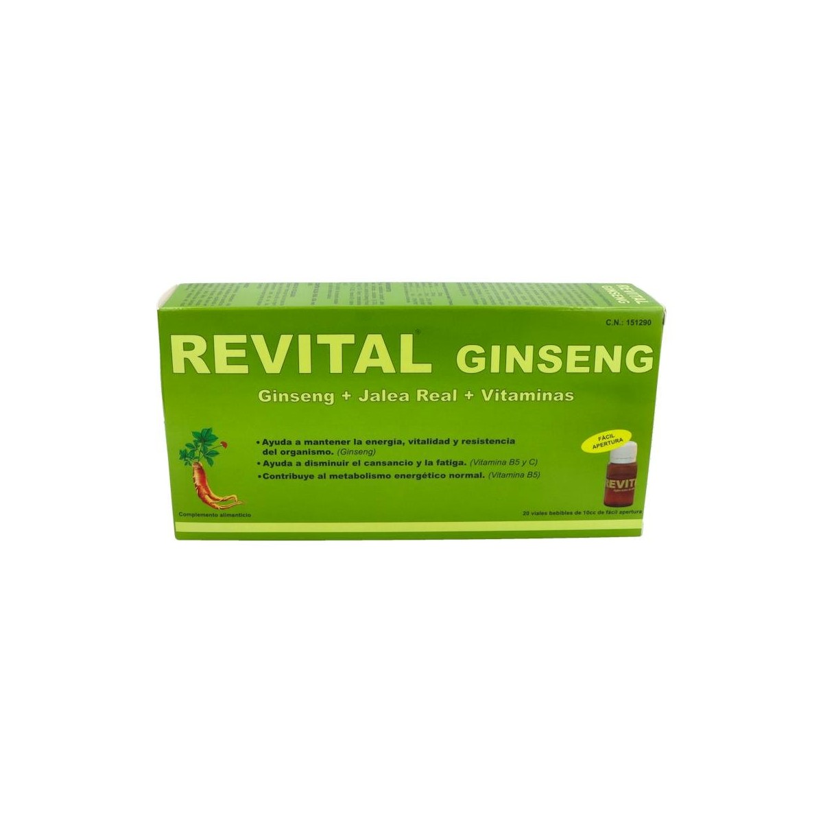 Revital Ginseng+Jalea R+Vit C 20Am