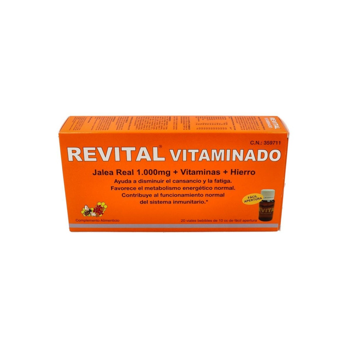 Revital Jalea Real+Vita 20 Amp Beb