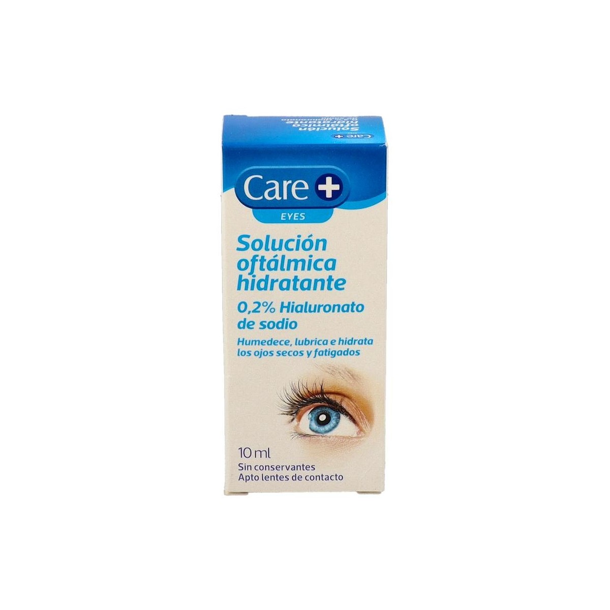 Care+ Sol Oftal Stada 0,2% Hialu Sodio 10 Ml