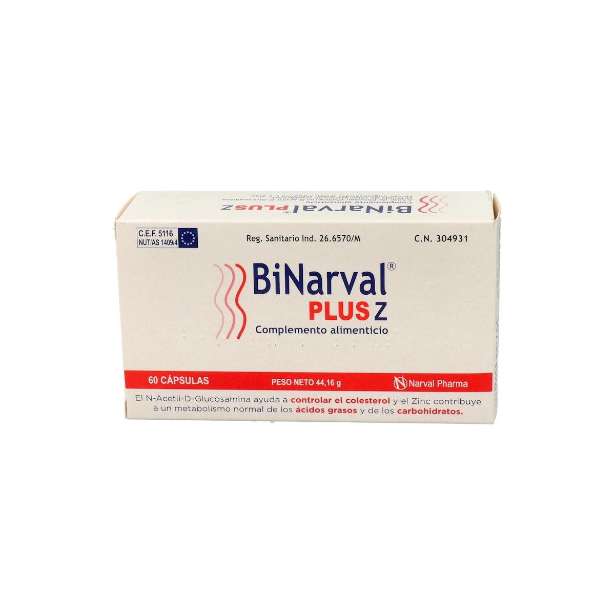 Binarval Plus 60 Caps