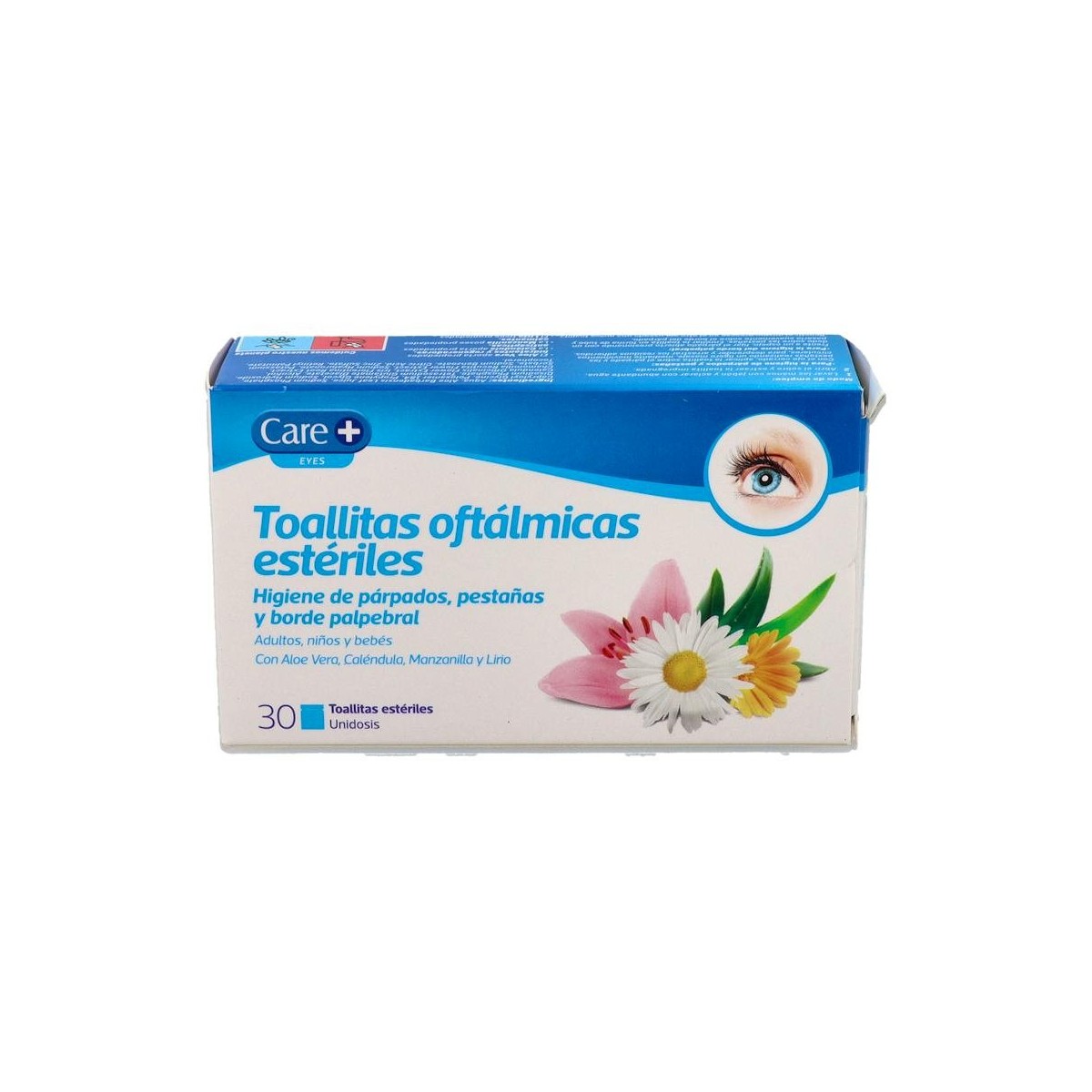 Care+ Toallitas Oftalm.Stada Est 30 Uds