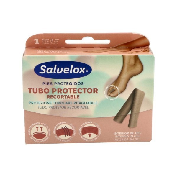 Salvelox Tubo Protector Dedos Pie 15Cm
