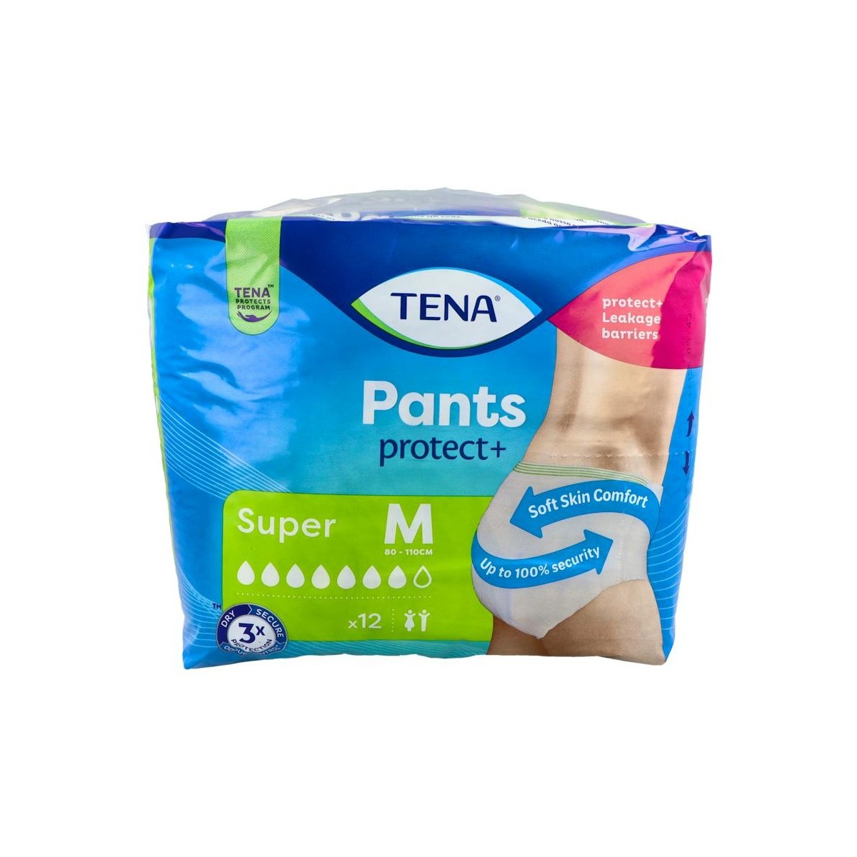 Tena Pants Super Absor Mediano 12U