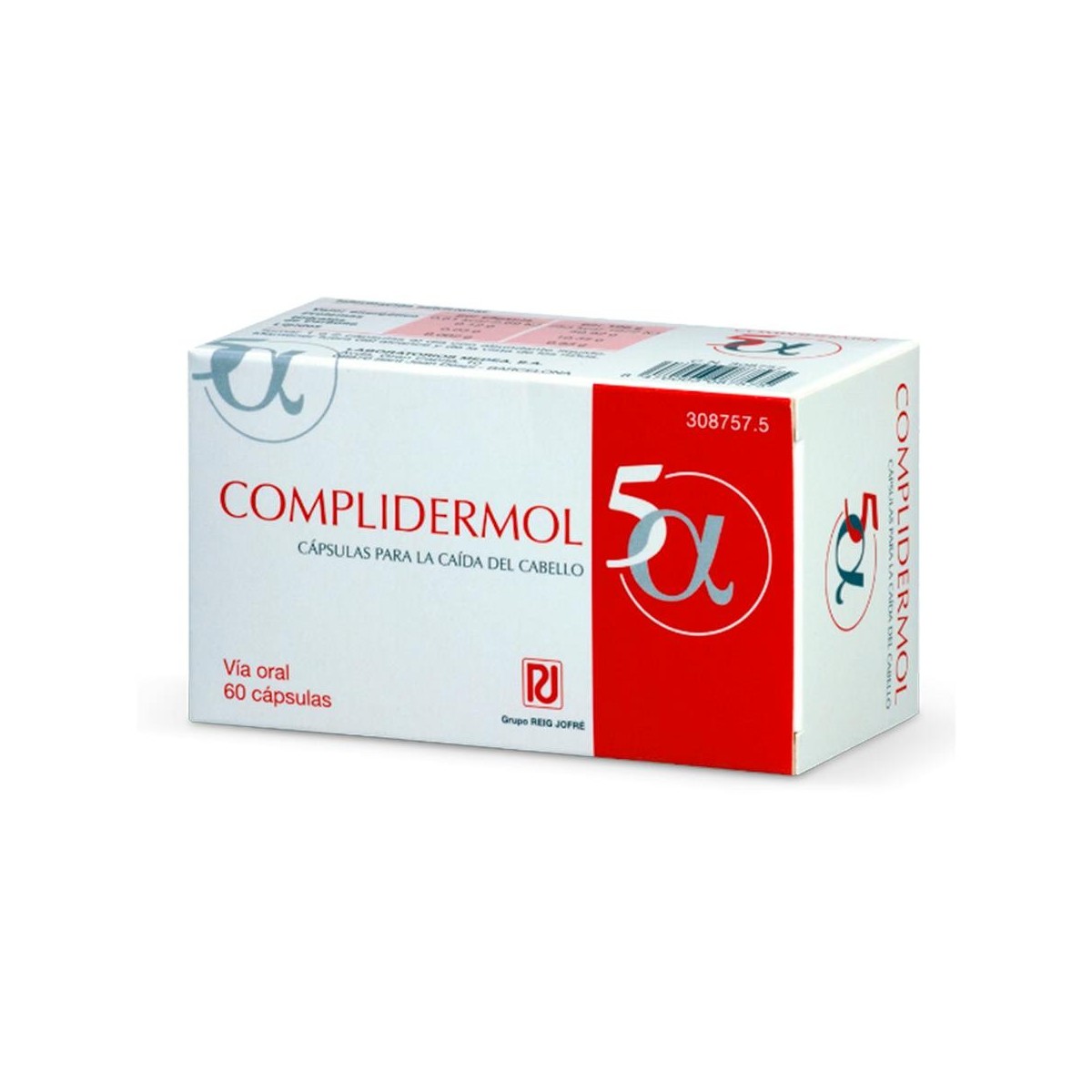 Complidermol 5 Alfa 60 Caps