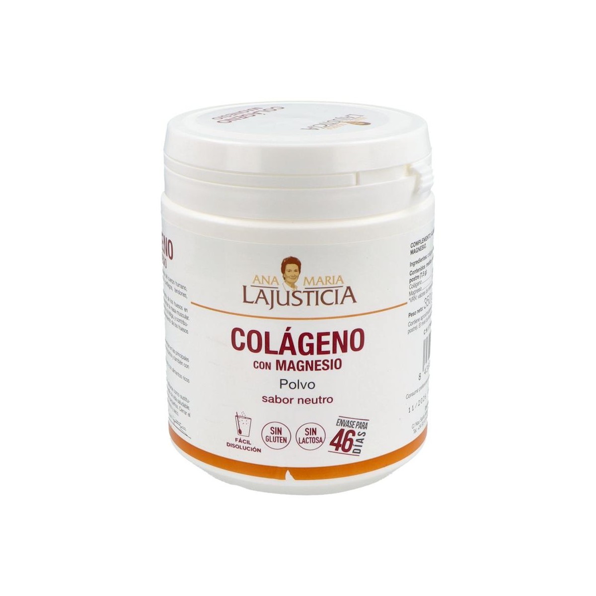 Colageno Magnesio Lajusticia 350G