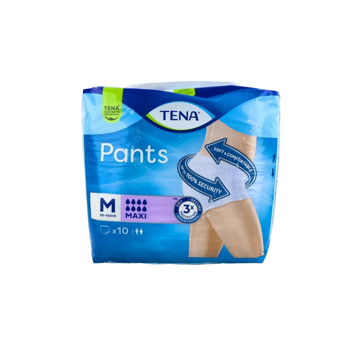 Tena Pants Maxi Absor Inco Med 10U