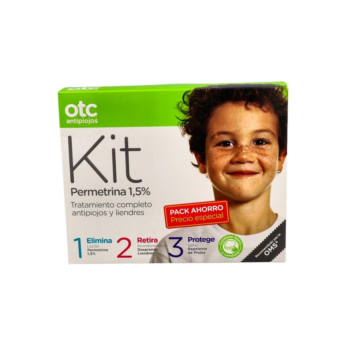 Otc Kit 123 1,5% Permet Locion+Acond+Repel