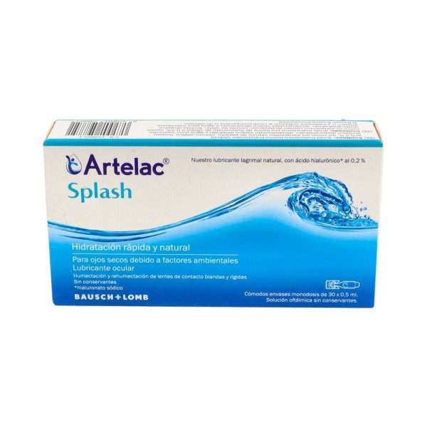 Artelac Splash 0,5 Ml 30 Unidosis