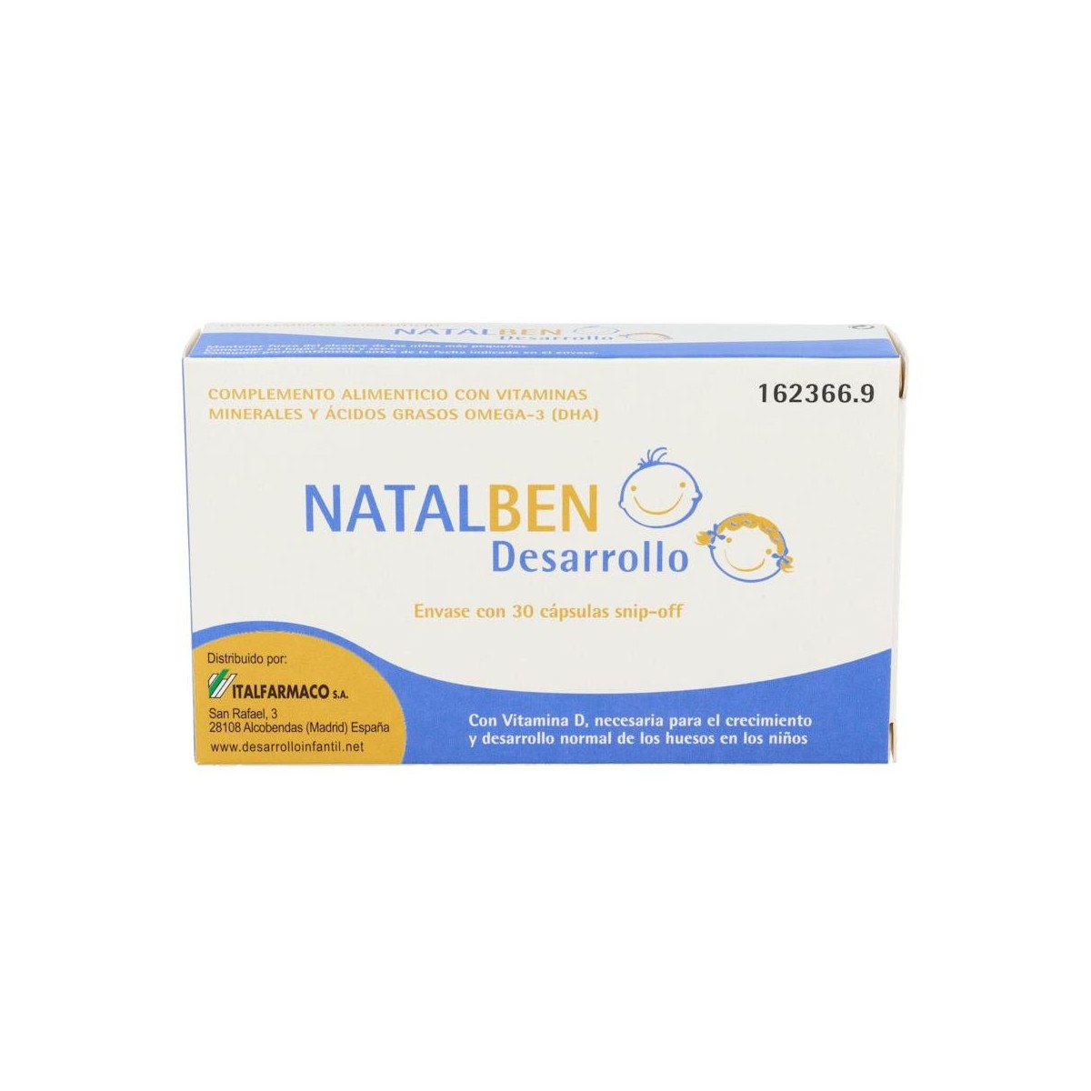 Natalben Desarrollo 30 Caps