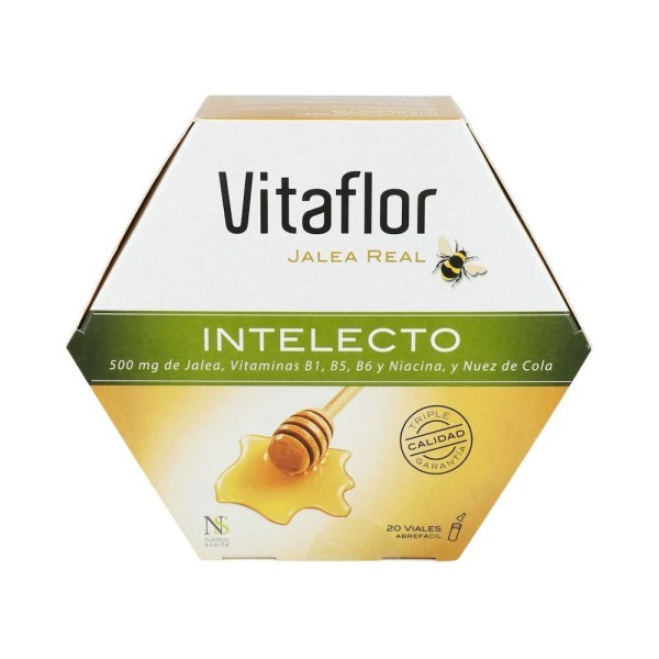 Vitaflor Intelecto Jalea Real 20 Amp X 10 Ml