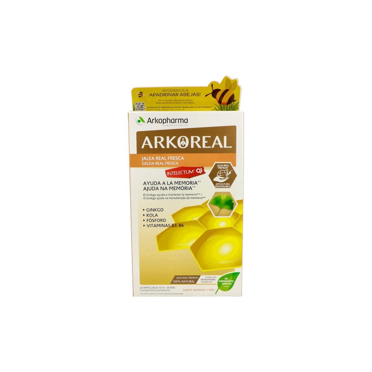 Arkoreal Jalea Real Intelectum 1000 Mg 20 Amp