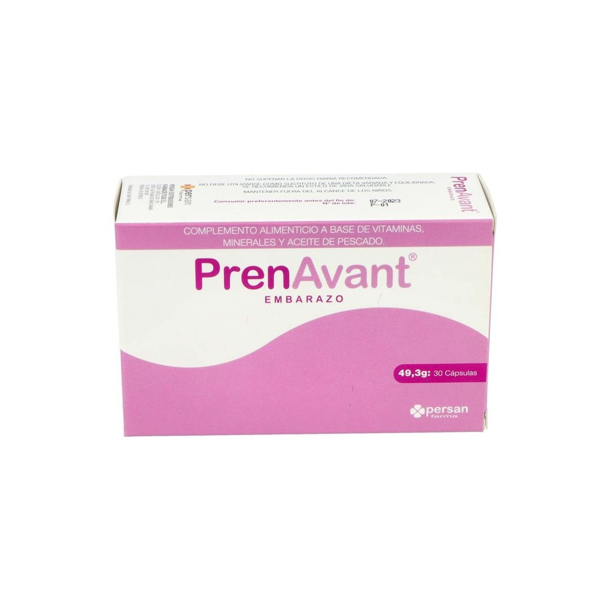 Prenavant Embarazo 30 Capsulas