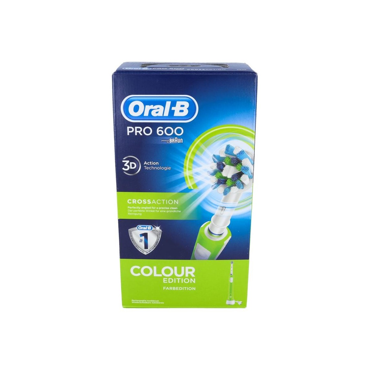 Cepillo Elec Oral-B Recar Pro 600 Cross Action...