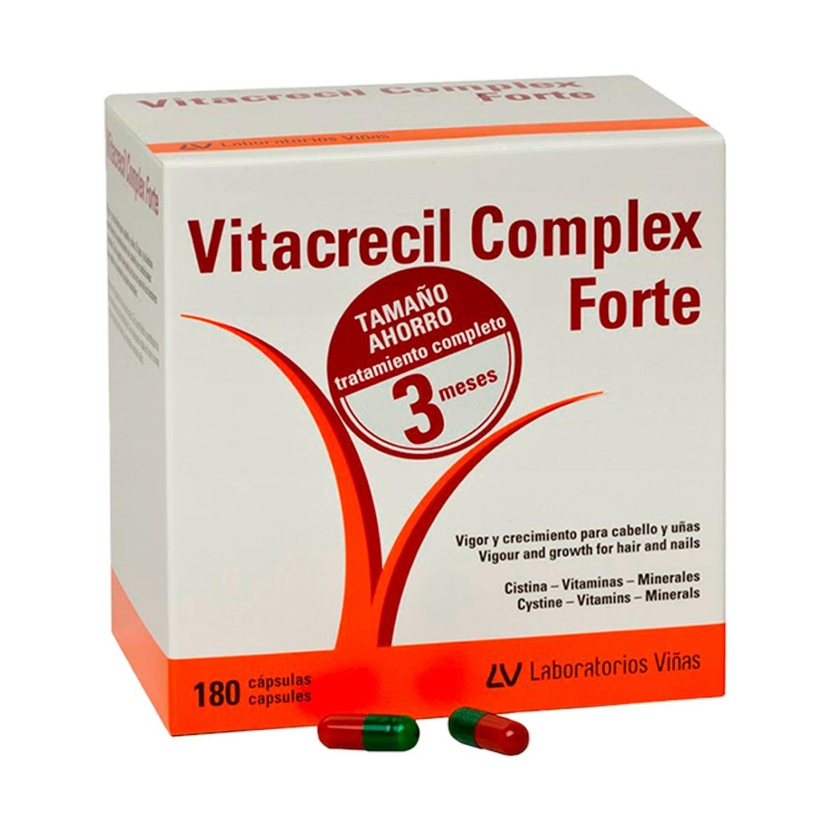 Vitacrecil Complex Forte 180 Capsulas