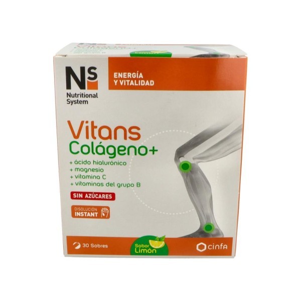 Ns Vitans Colageno+ Limon 30 Sobres