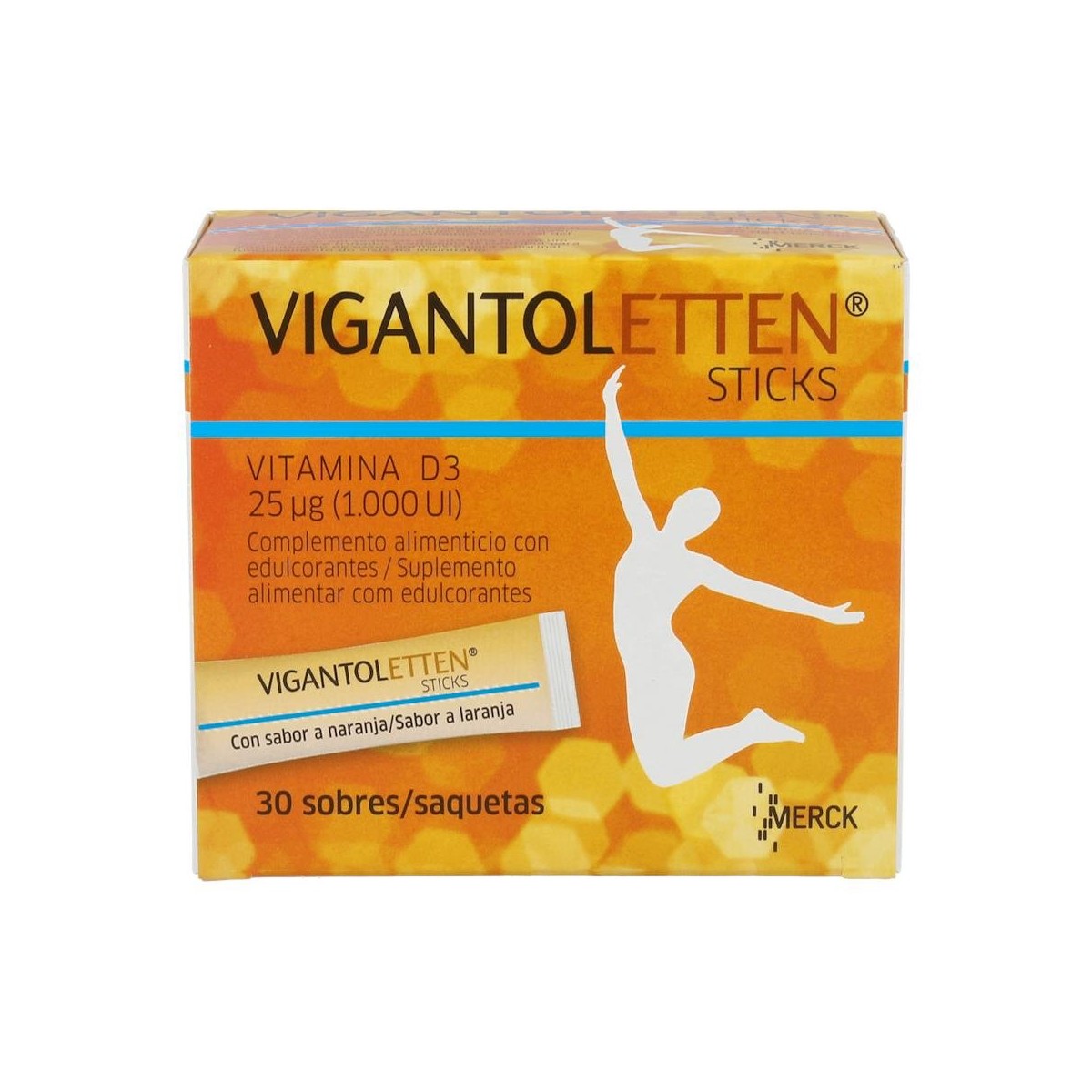 Vigantoletten Granul Vit D3 Sticks 30 Sobres