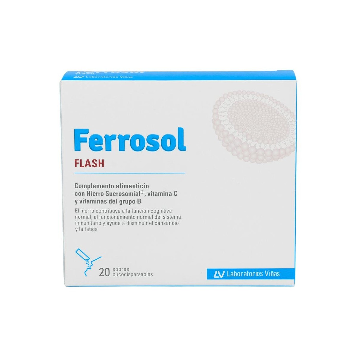 Ferrosol Flash 20 Sobres Bucodisp