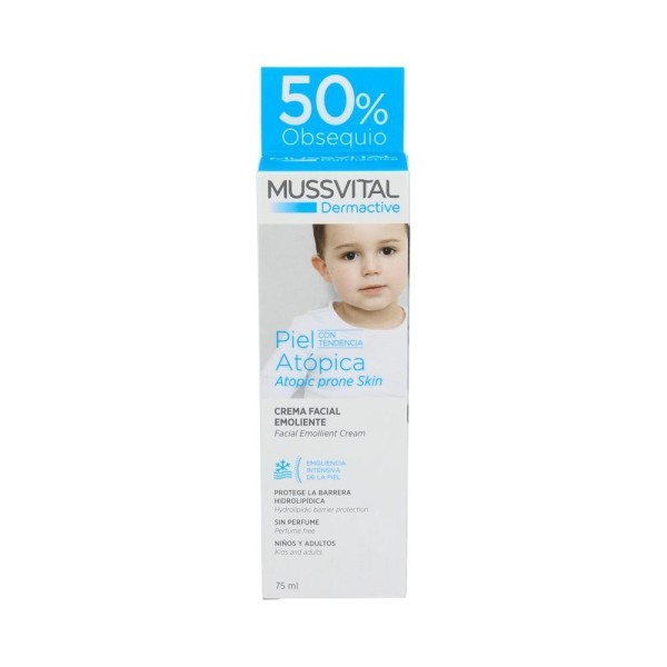 Mussvital Dermactive Crem Faci P Atopica0 75 Ml