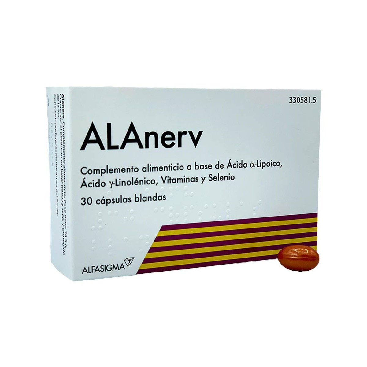 ALANERV 30 cap. blandas
