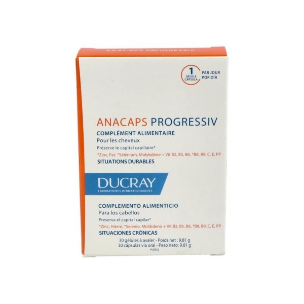 Ducray Anacaps Progressiv 30 Caps