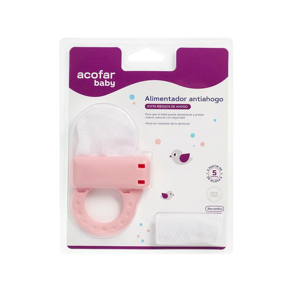 Alimentador Acofarbaby Antiahogo