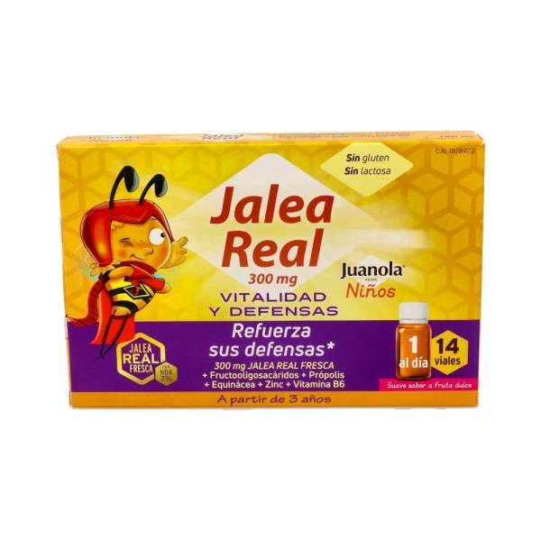 Juanola Jalea Real Niños Vitaminas Y Defensas 14 Viales