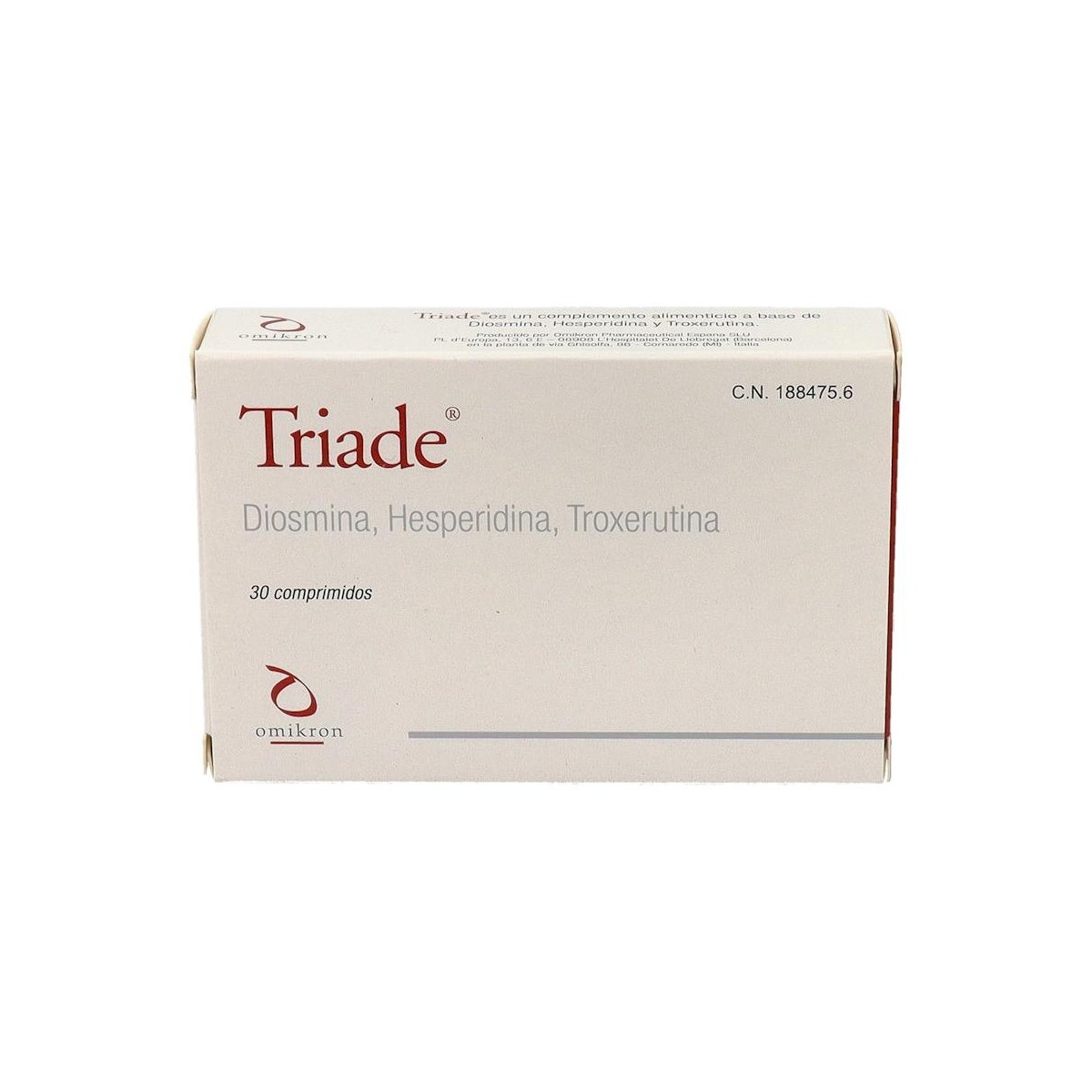 Triade 30 Comprimidos