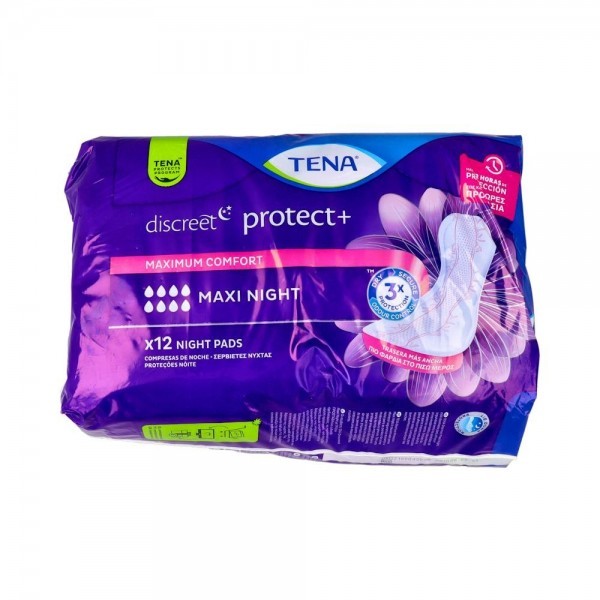 Tena Lady Inc-Liger Maxi Night 12U
