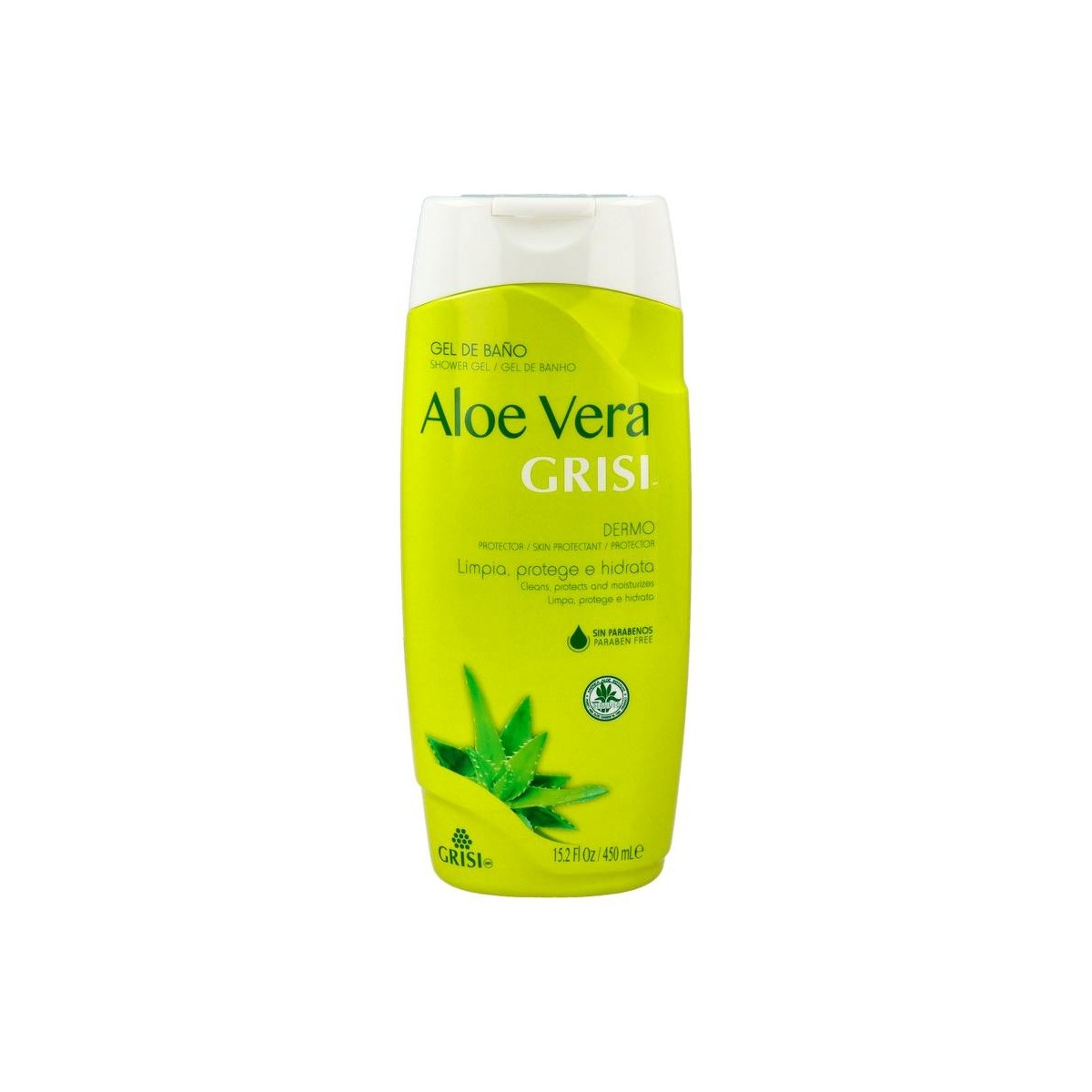 Aloe Vera Grisi Gel Baño 500 Ml