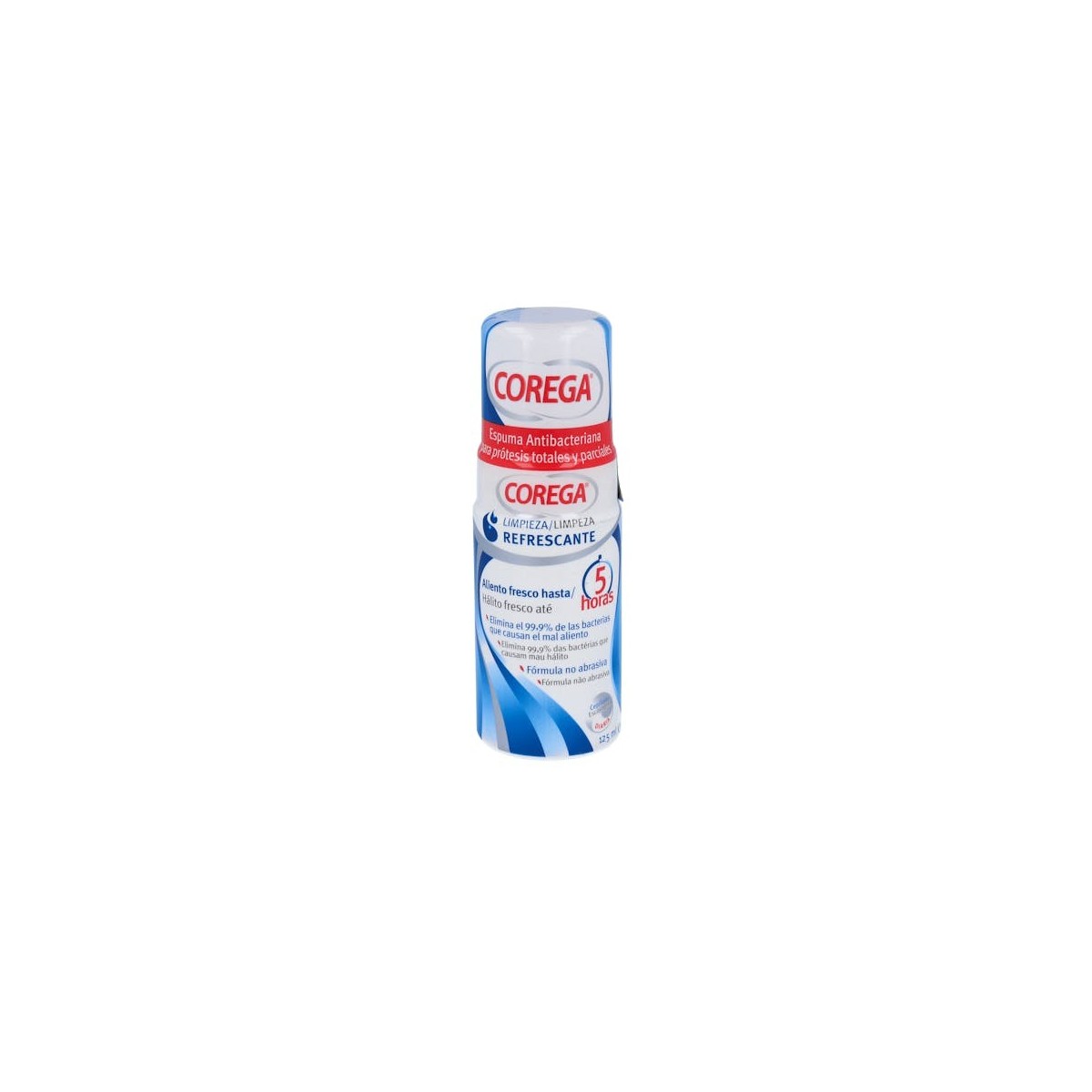 Corega Limpiez Refres Espuma 125Ml