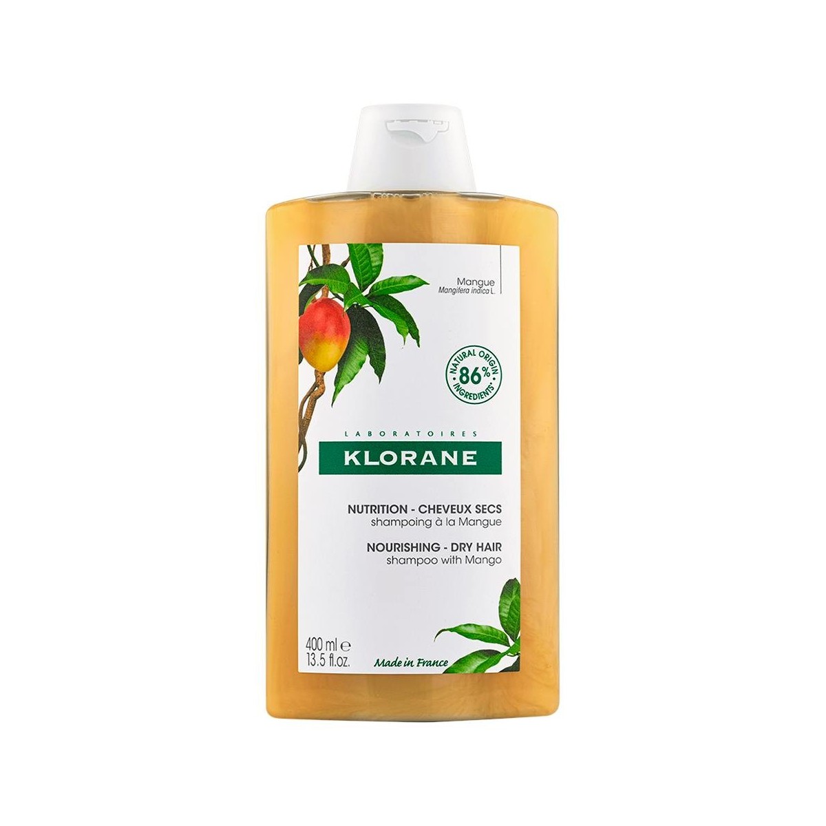 Klorane Champú nutritivo al Mango Cabello seco...