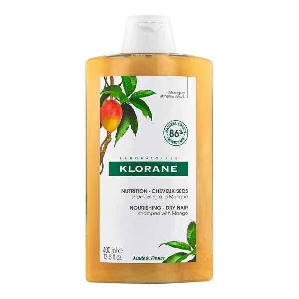 Klorane Champú nutritivo al Mango Cabello seco 400ml