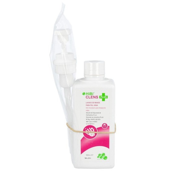 Hibi Cleans Plus Manos-Cuerpo Clorhexidina 4% 500 Ml