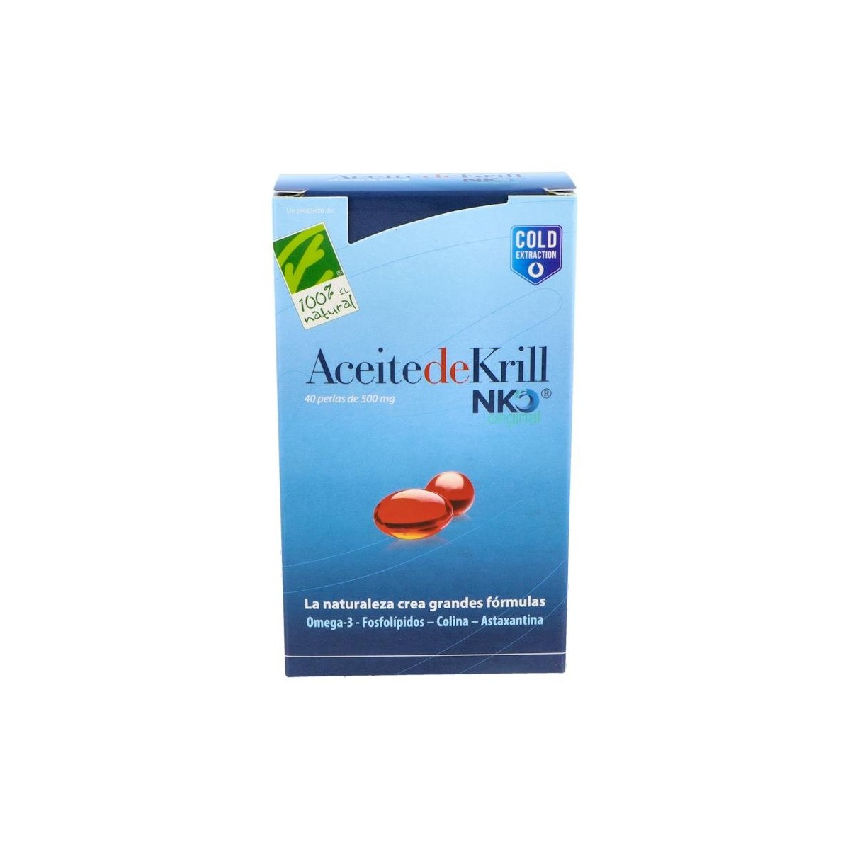 ACEITE DE KRILL NKO 500 MG 40 CAPS