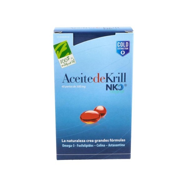 ACEITE DE KRILL NKO 500 MG 40 CAPS