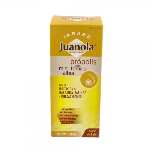 Juanola Propolis Miel Tomillo Altea Jarabe 150 Ml