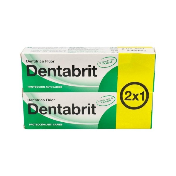 Dentabrit Fluor 75 Ml 2 X 1