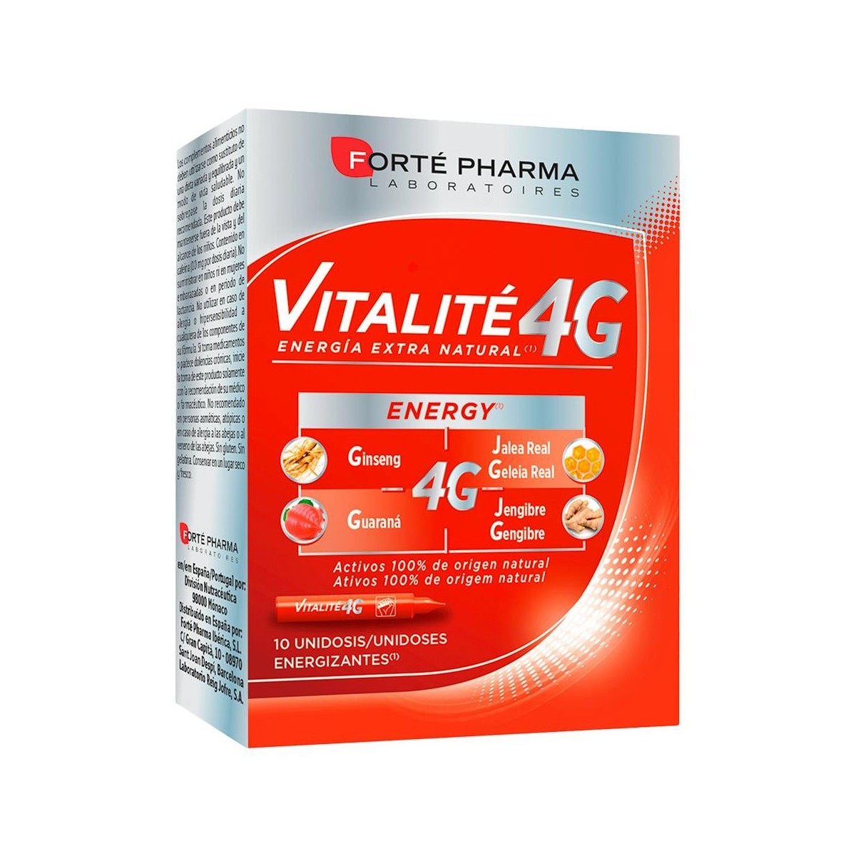 Vitalité 4G Energy 10 Unidosis