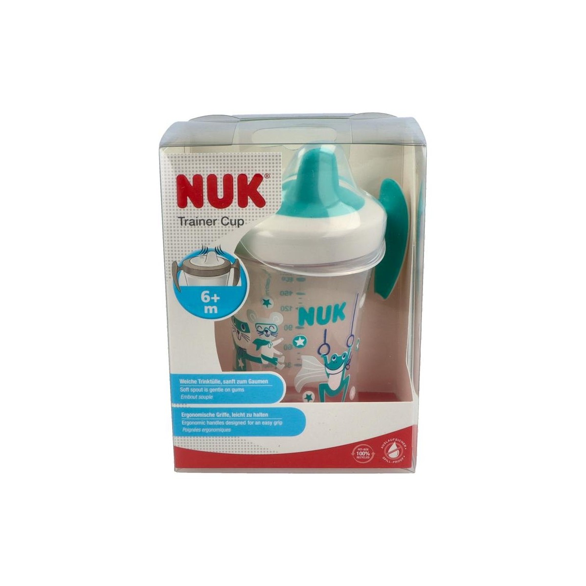 Taza Bebedor Mini Cup Nuk Trainer Cup 6M+