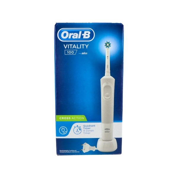 Cepillo Elec Oral-B Vitality 100 Cross Action Blanco