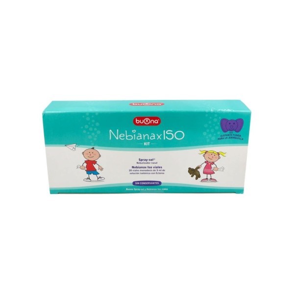 Nebianax Iso Kit + Spray Sol 20 Viales 5 Ml