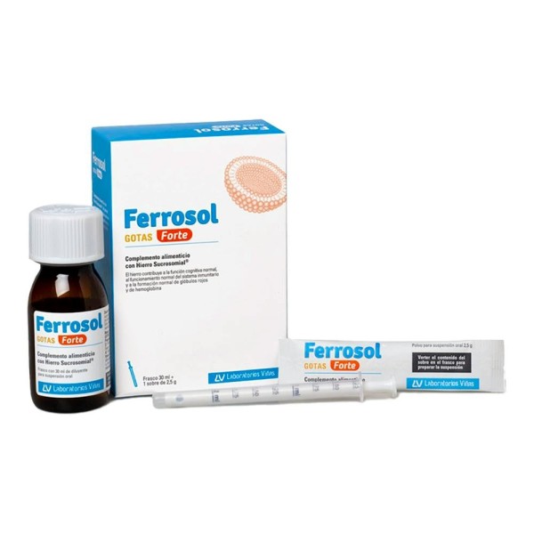 Ferrosol Flash Bucodisp. 14 Mg 30 Sobres