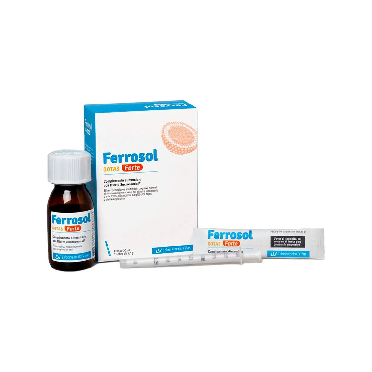 Ferrosol Gotas 30 Ml+Sobre 1,9 G