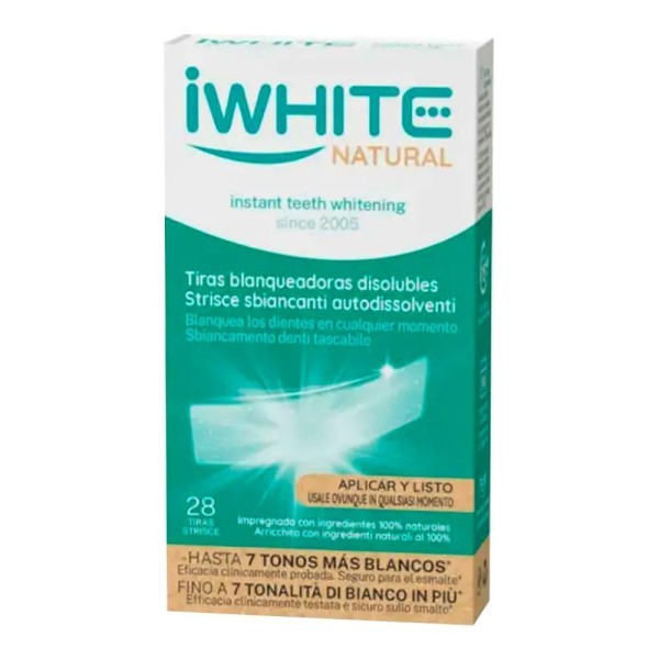 Iwhite Tiras Blanqueadoras Disolubles 28 Tiras