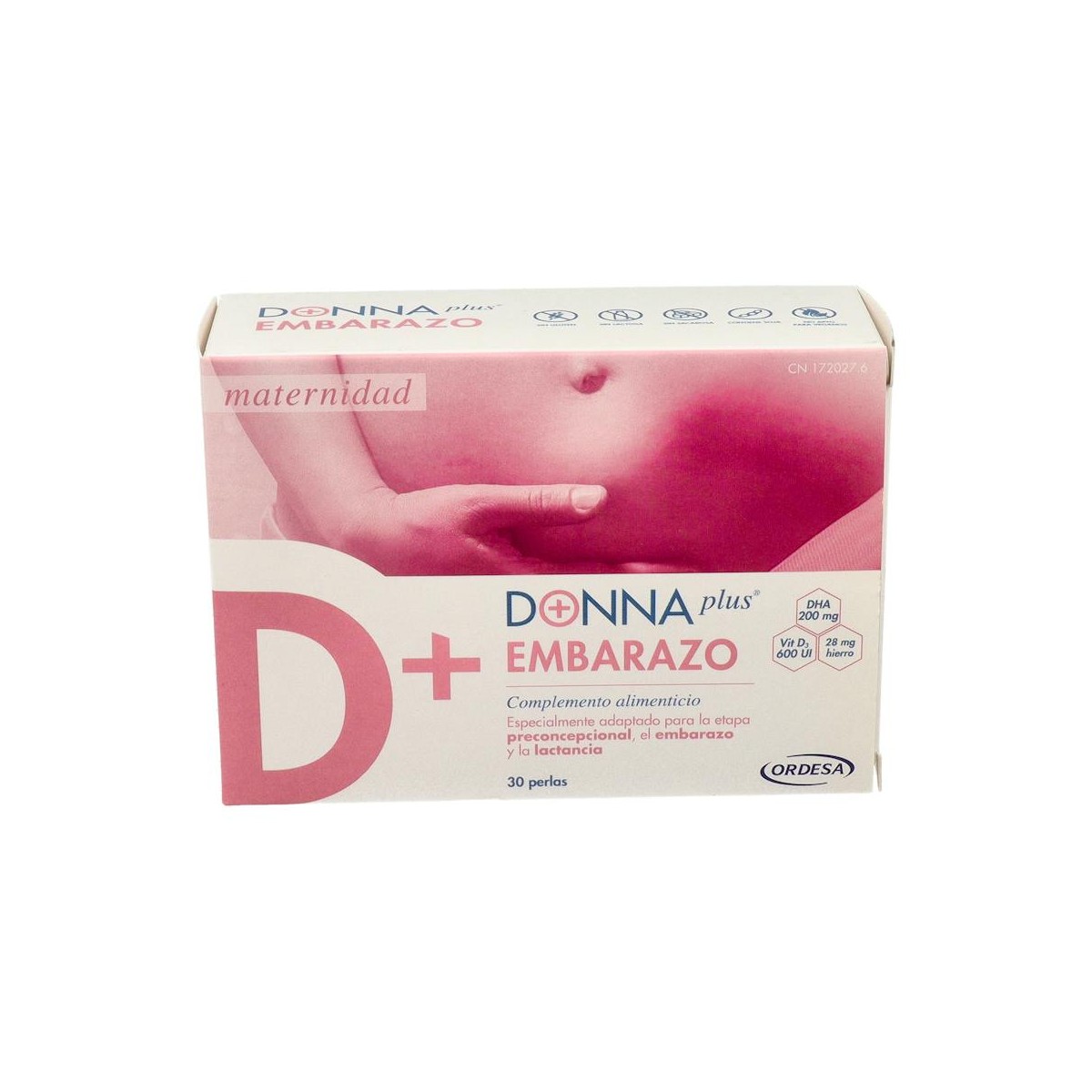 Donnaplus+ Embarazo 30 Perlas (Regalo Sachet...
