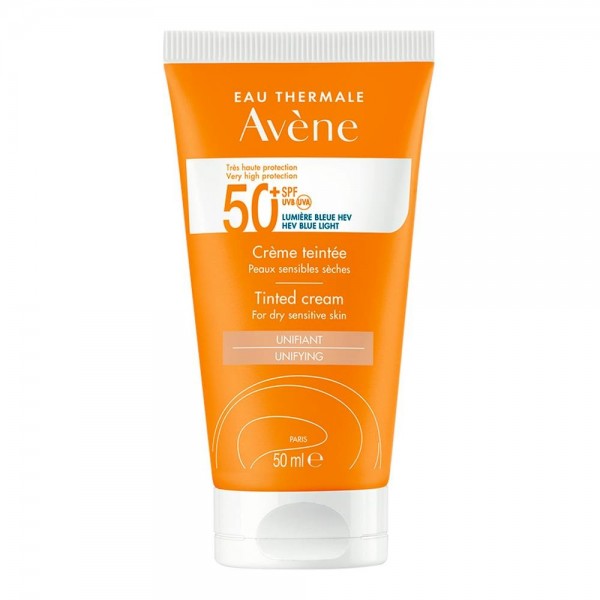 Avène Crema Solar SPF50+ con Color 50ml