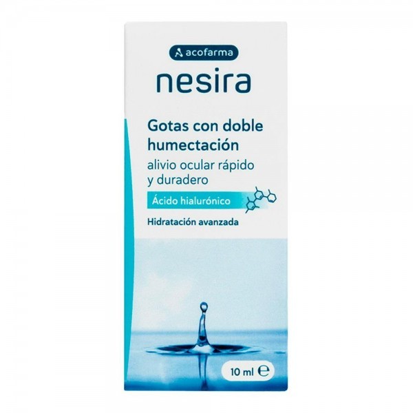 Acof. Nesira Gotas Doble Humectacion C/A Hialu 10 Ml