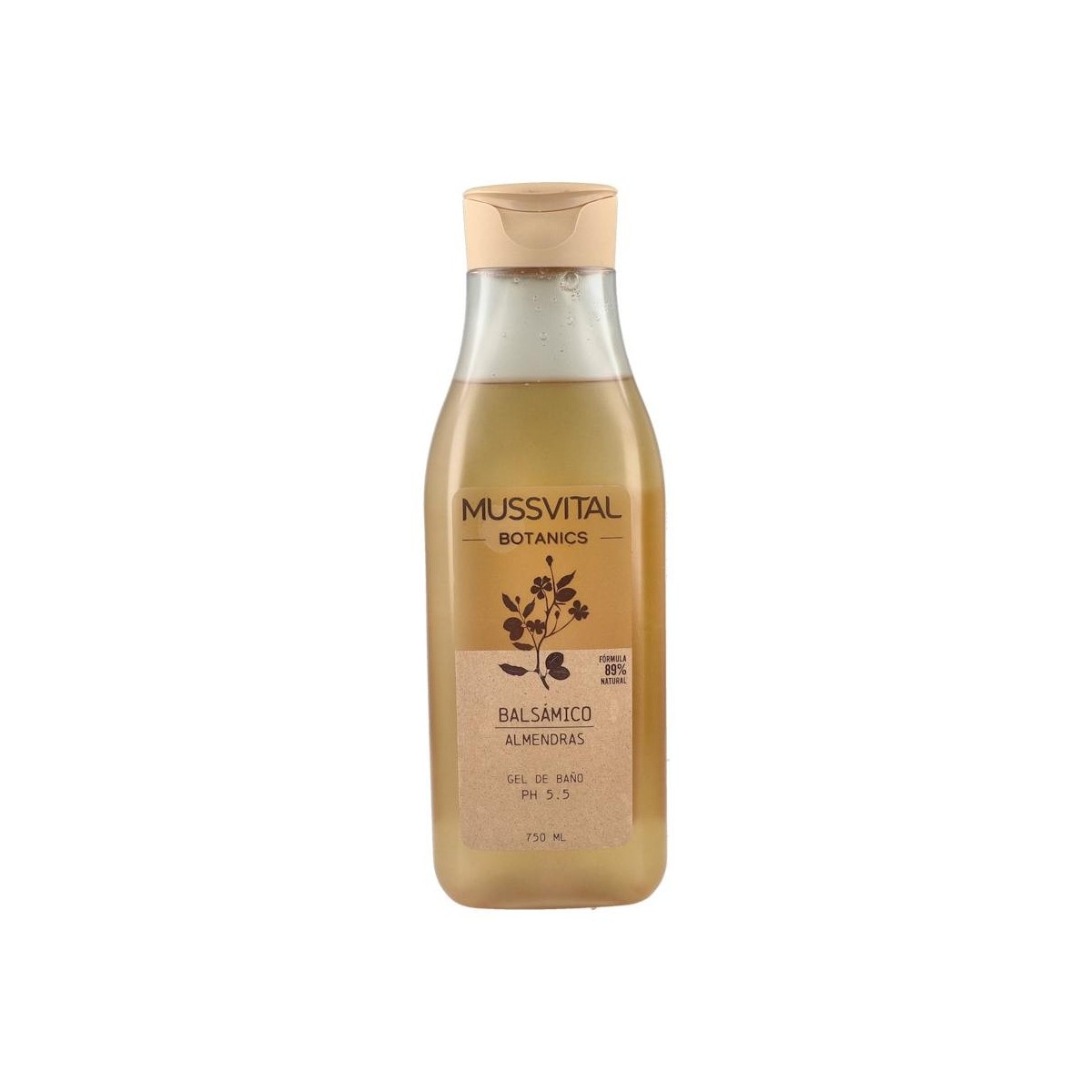 Mussvital Botanics Gel Almendras 750Ml